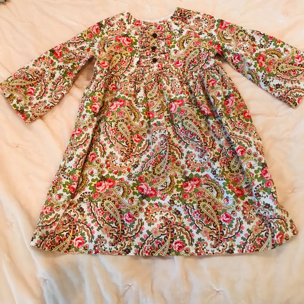Long sleeve girls dress